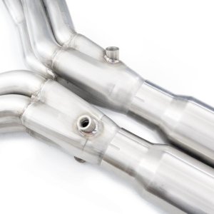Chevrolet Corvette Performance Exhaust - Stainless Works - Long Tube Headers with High-Flow Cats X-Pipe - `14-`18 Chevrolet Corvette Performance Exhaust - Stainless Works - Long Tube Headers with High-Flow Cats X-Pipe - `14-`18